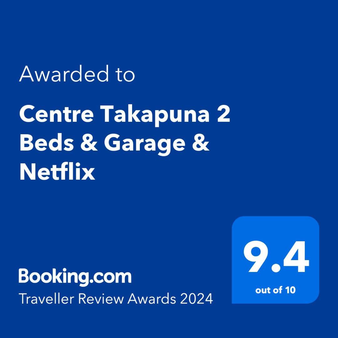 Centre Takapuna 2 Beds & Garage & Netflix オークランド エクステリア 写真